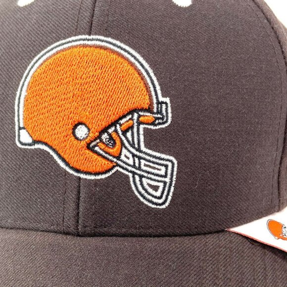 Cleveland Browns Vintage Late '90s NFL 30% Wool 3-D Logo NOS Cap - Picture 4 of 6